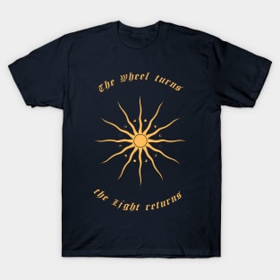 Winter Solstice Wheel of the Year T-Shirt